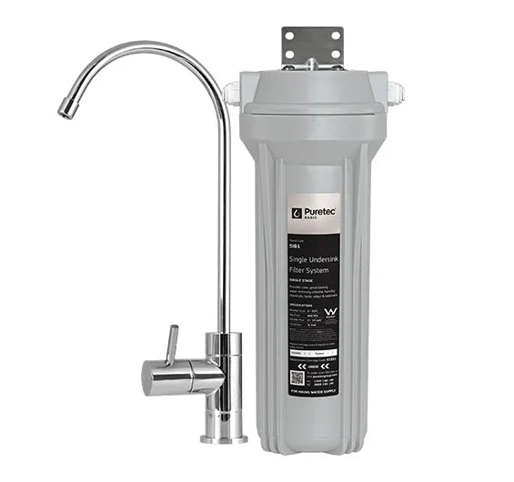 Puretec Single Filter unit +tap