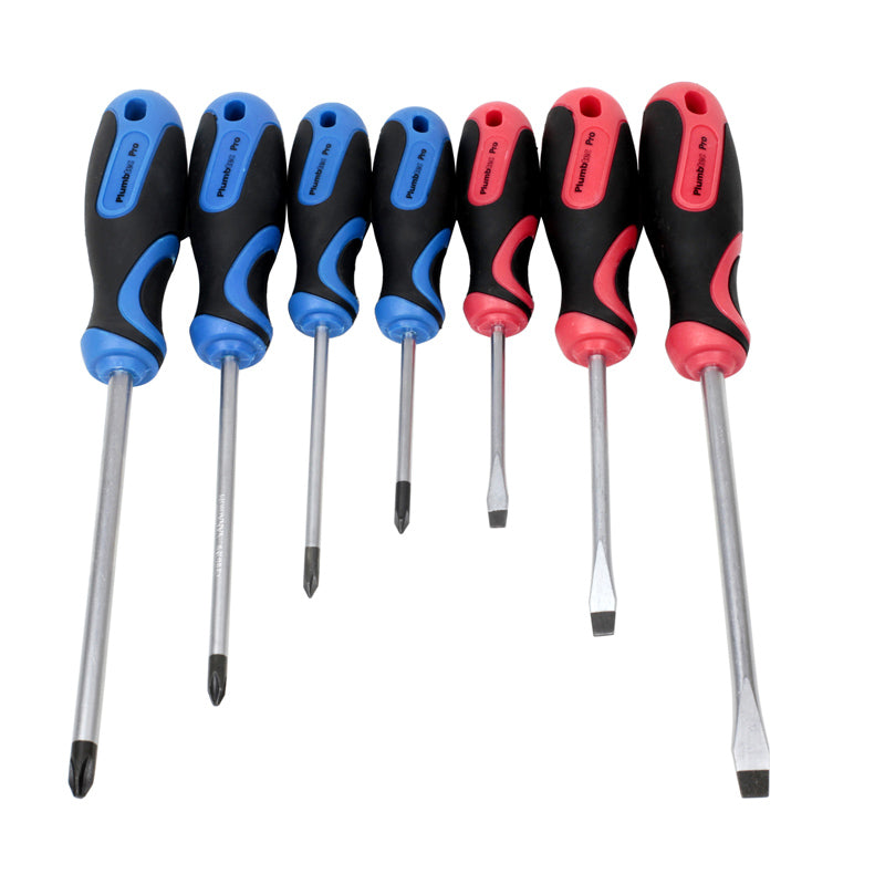 Plumbtec 7 Piece Screwdriver Set