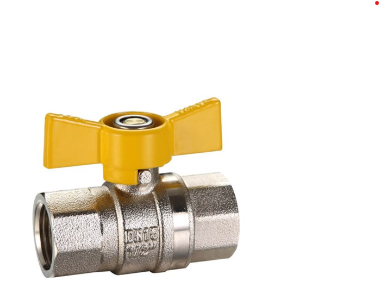 Product image of Ball Valve Gas 20mm Butterfly Handle ff  