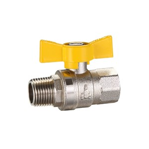 Product image of Ball Valve Dual 15mm Butterfly Handle mf  