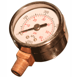 Product image of Gauge 0-100kpa 50mm BE 6mi