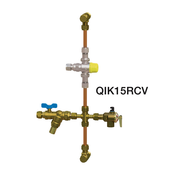 Product image of AVG Quickie Electric Hot Water Kit 15mm - With Prv