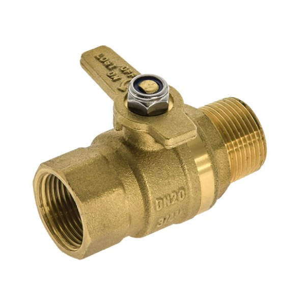 Product image of Watermarked Ball Valve Brass Handle mi x fi 20mm