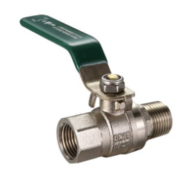 Product image of Dual Approved Ball Valve Lever Handle mi x fi 20mm  
