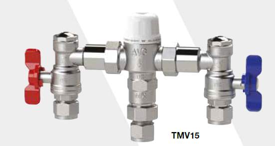 Product image of AVG Thermostatic Mixing Valve 15mm