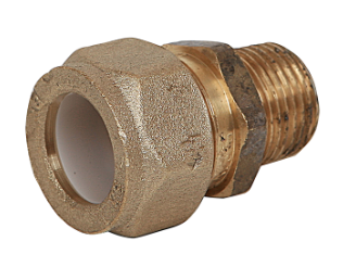 Product image of Union Compression Brs 25mi x 25c  