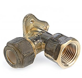 Product image of Elbow Compression Wall Brs 15fi x 15c  