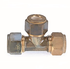 Product image of Tee Compression Brs 15c x 15c  