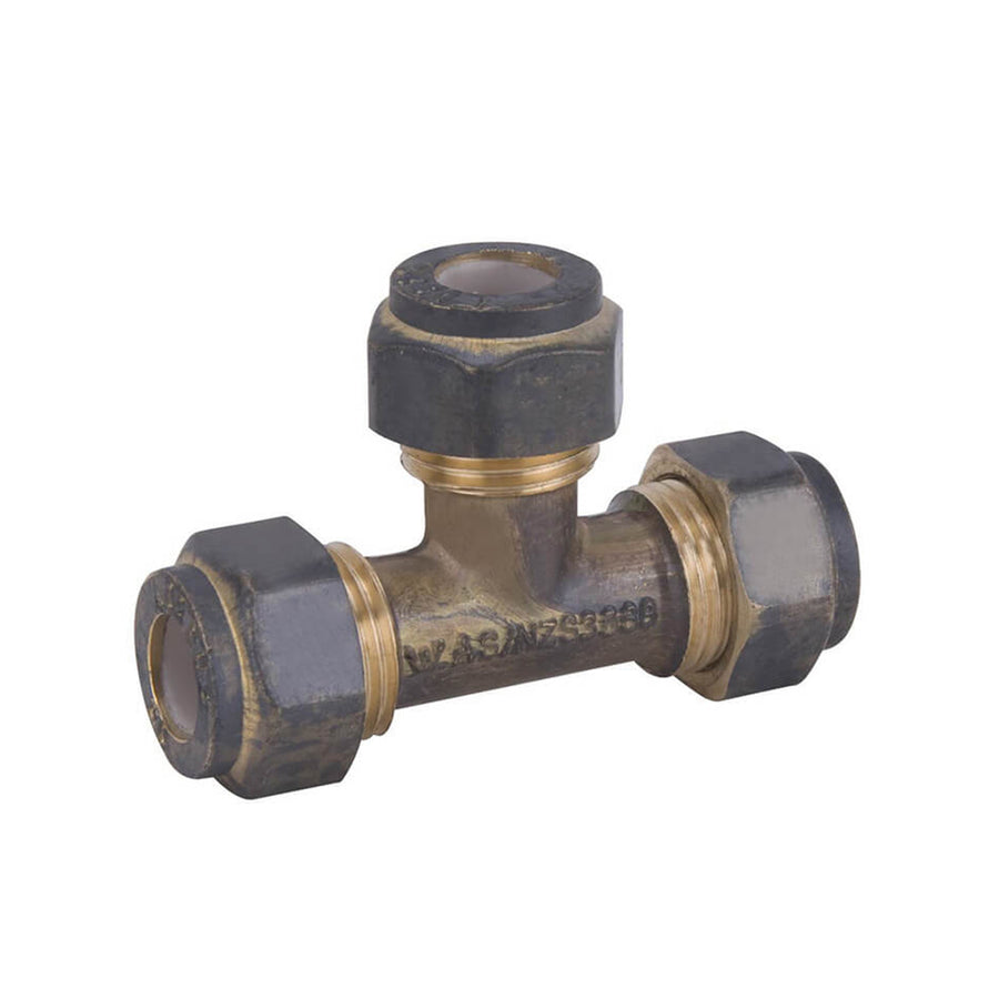 Product image of Tee Compression Brs 25c x 25c