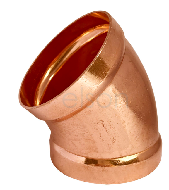 Product image of Elbow Copper 65 x 45   