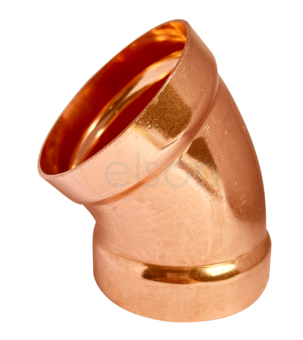 Product image of Elbow Copper 80 x 45   
