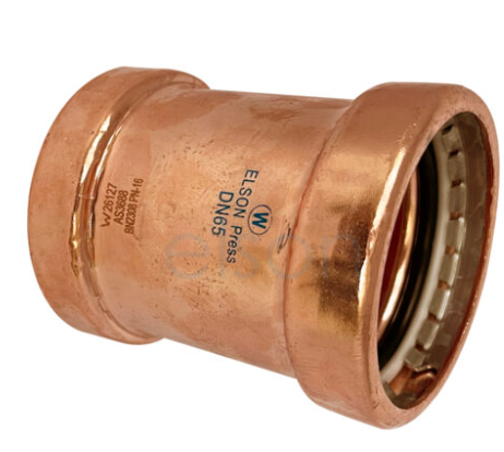 Product image of Copper Press Water Slip Socket 65mm  