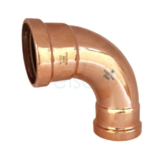 Product image of Copper Press Water Elbow 80 x 90  