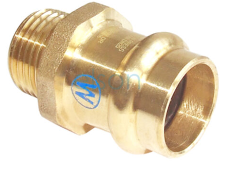 Product image of Copper Press Water Adaptor 40mi x 40cu  