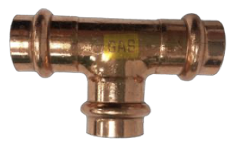 Product image of Copper Press Water Tee 25mm  
