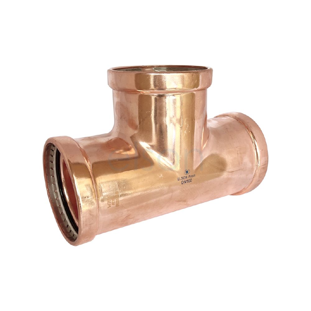 Product image of Copper Press Water Tee 100mm