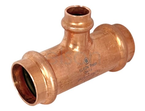 Product image of Copper Press Water Tee 25 x 25 x 15c  