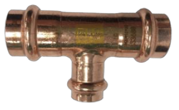 Product image of Copper Press Water Tee No. 25 - 25 x 20c x 25  
