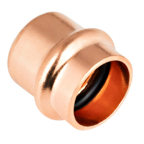 Product image of Copper Press Water End Cap 15mm  
