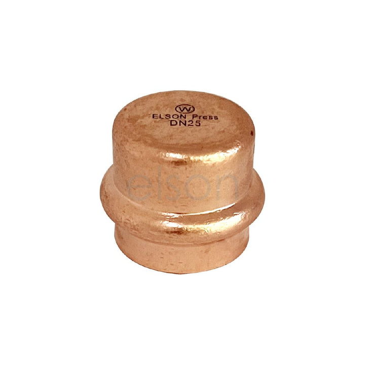 Product image of Copper Press Water End Cap 25mm