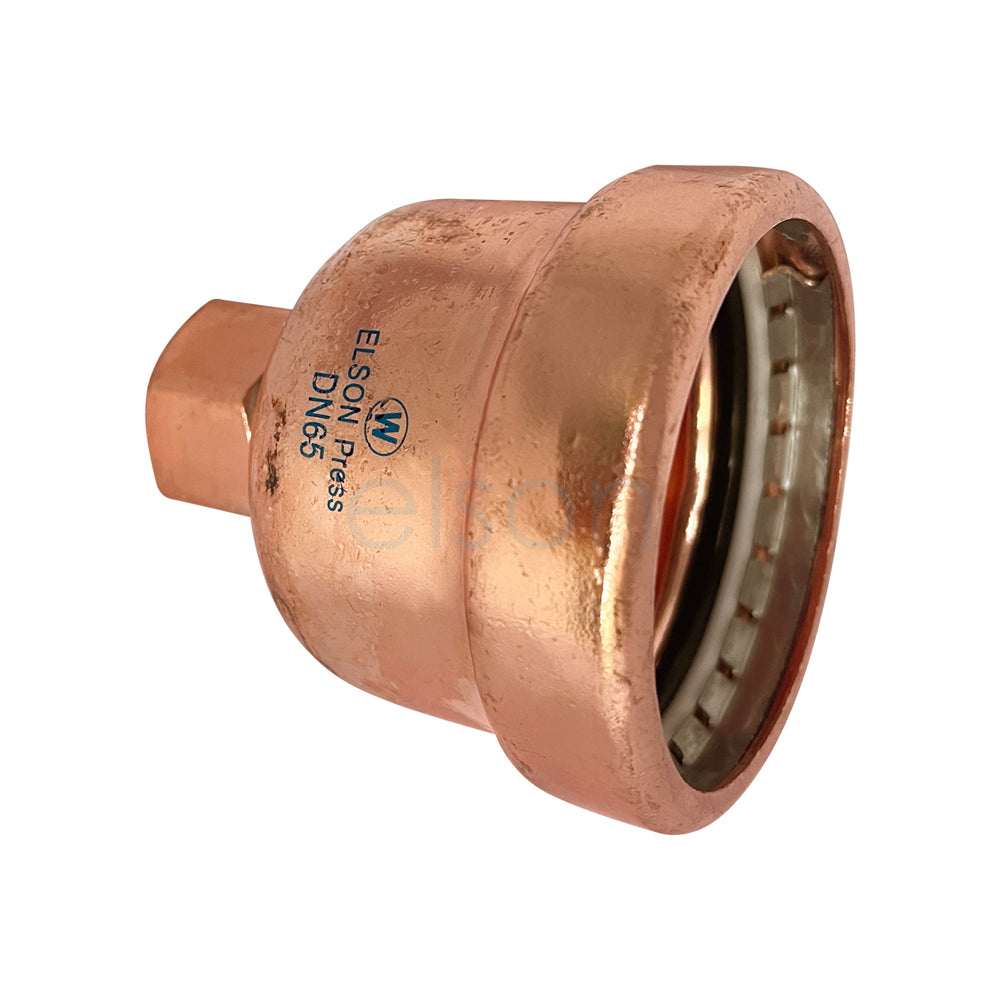 Product image of Copper Press Water End Cap 65mm