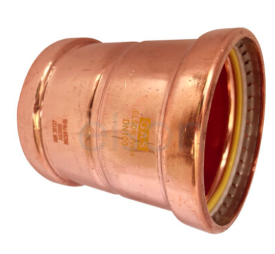 Product image of Copper Press Gas Socket 100mm  