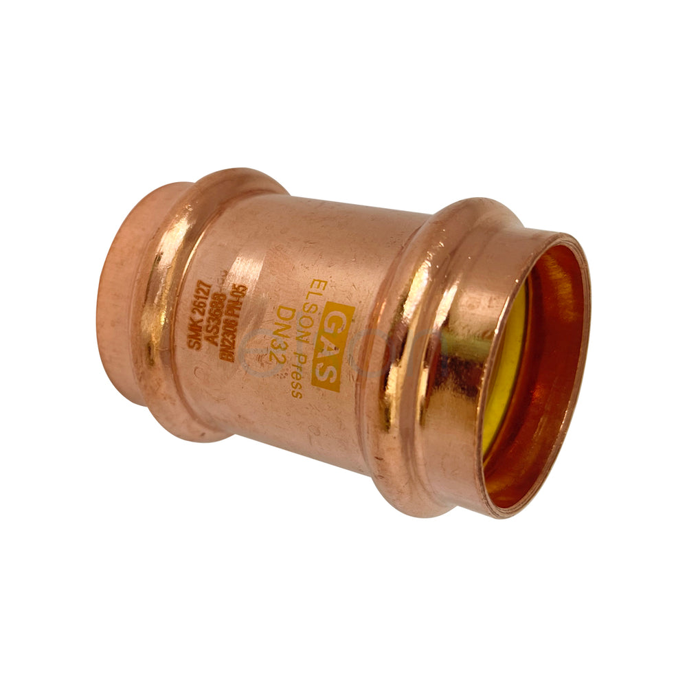 Product image of Copper Press Gas Slip Socket 32mm