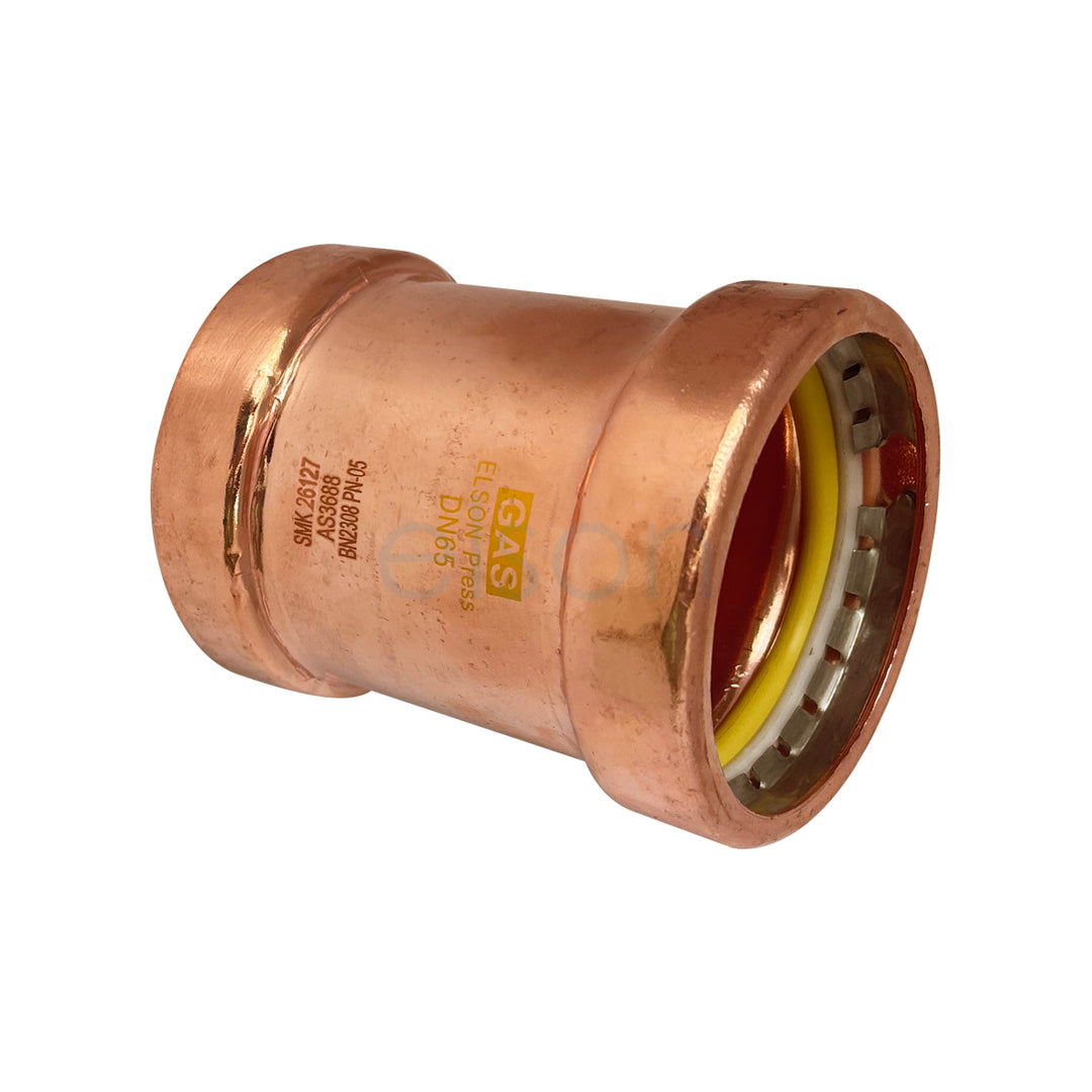 Product image of Copper Press Gas Slip Socket 65mm