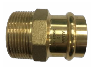 Product image of Copper Press Gas Adaptor 15mi x 15  