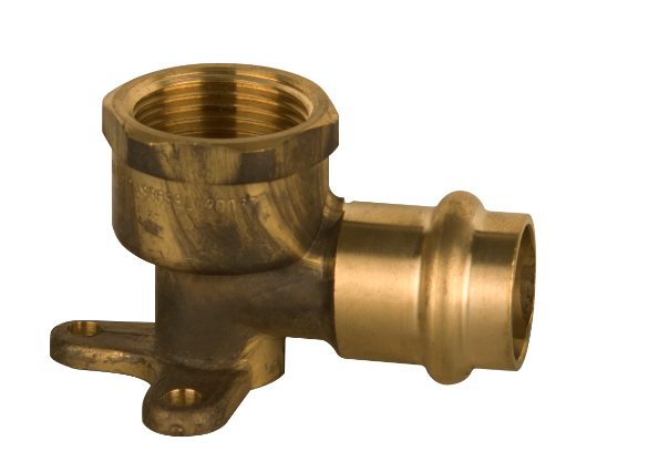 Product image of Copper Press Gas 15bp Wall Elbow 15fi x 15  