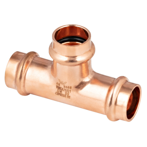 Product image of Copper Press Gas Tee 15mm   
