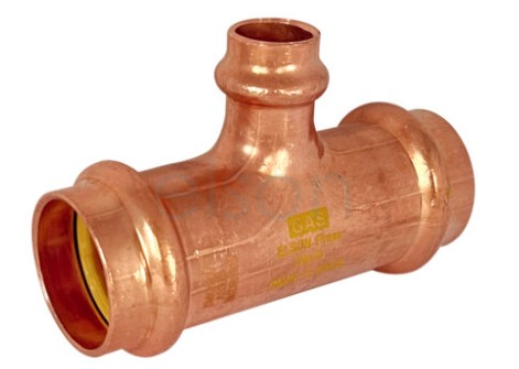 Product image of Copper Press Gas Tee 25 x 25 x 15c  
