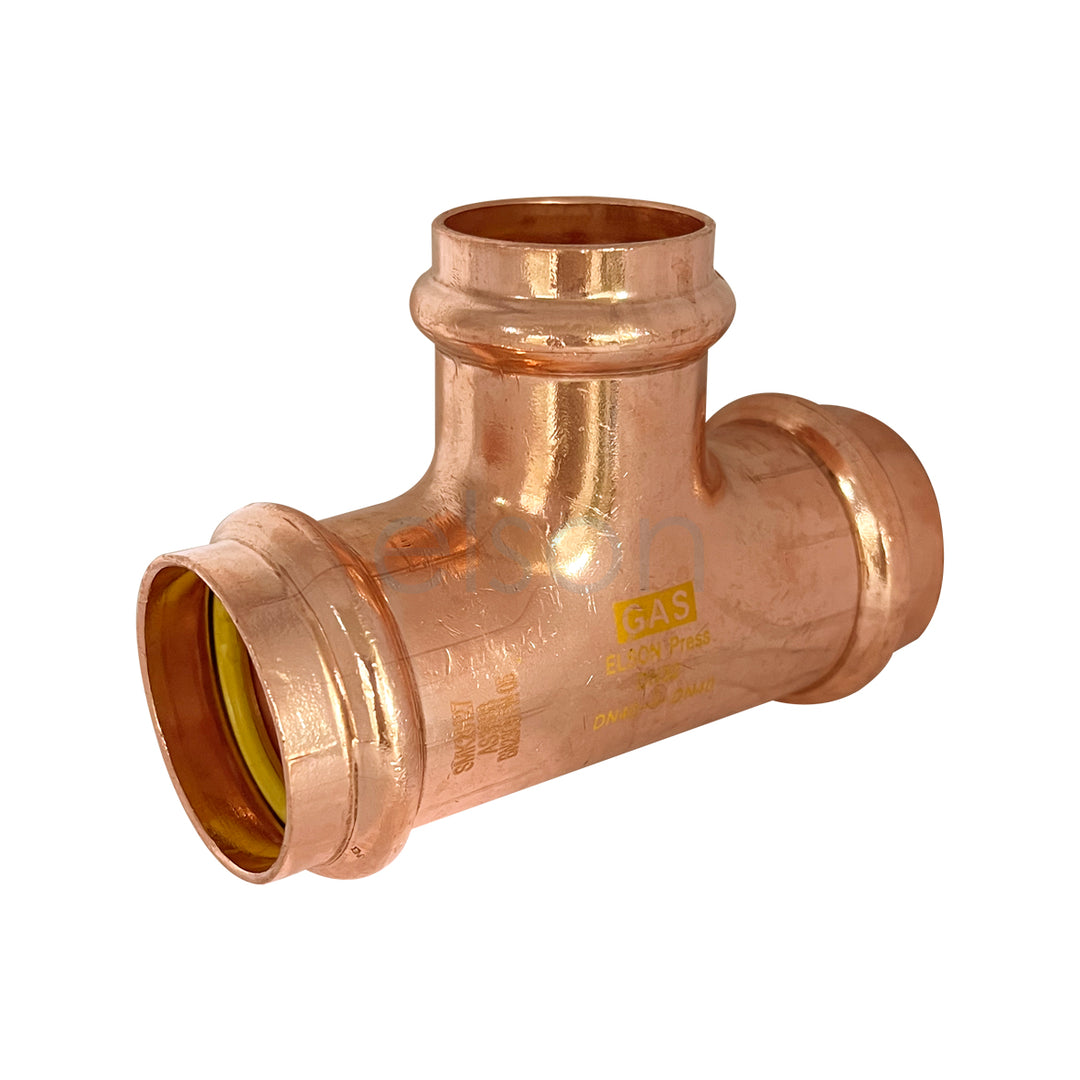 Product image of Copper Press Gas Tee 40 x 40 x 32c