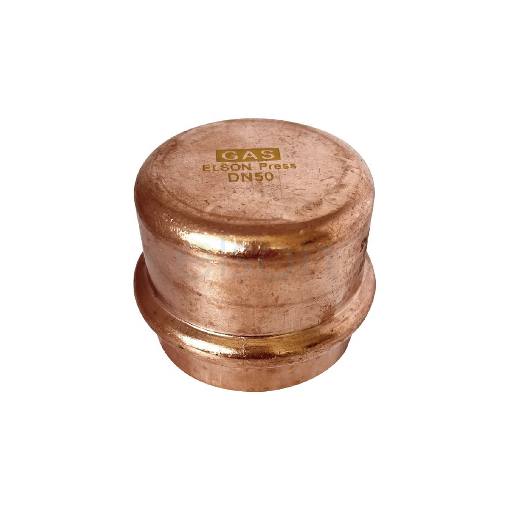 Product image of Copper Press Gas End Cap 50mm