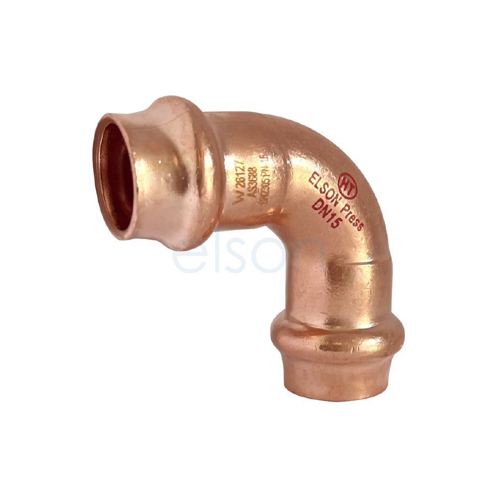 Product image of Copper Press Solar Elbow 15 x 90