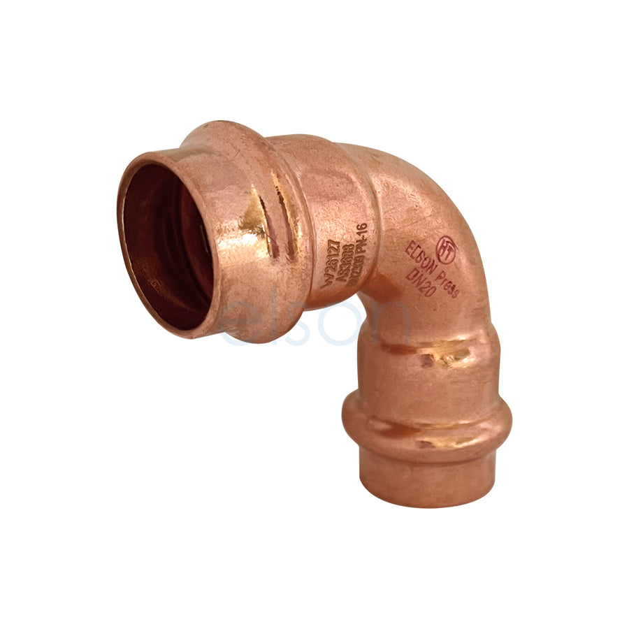 Product image of Copper Press Solar Elbow 20 x 90