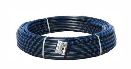 Product image of Poly Pipe Pn16 25 x 6mtr Blue Stripe   