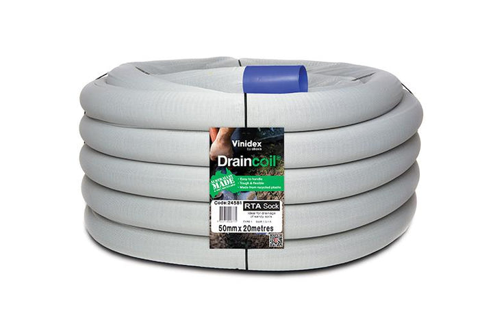 Polydrain Socked 65 x 20mtr (Agg Pipe)