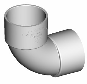 Product image of Bend Dwv Pln ff 40 x 90 (40 x 85)  