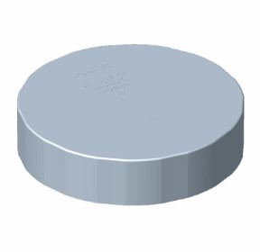 Product image of Dust Cap Pvc 100mm - Glue on  