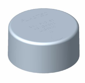Product image of Push On Cap Dwv 50mm   