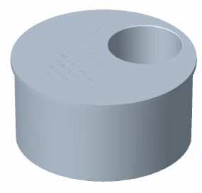 Product image of Pipe Reducer Dwv 100 x 40   