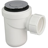 Product image of Micro Trap Basin White Pop Up 40mm