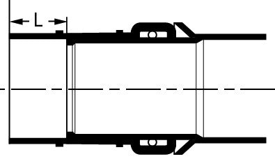 Expansion Coupling Assembly Dwv 50mm