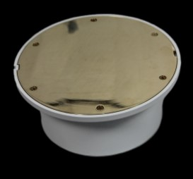 Product image of Bolted Trap Screw Brass Top 150mm  