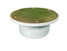 Product image of Bolted Trap Screw Brass Top in Pipe 100mm  
