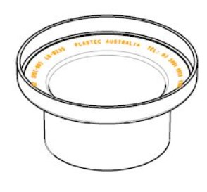 Product image of Finishing Collar Dwv In Pipe 100mm  