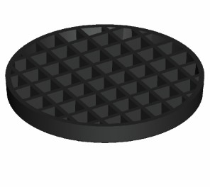 Product image of Grate Black 125mm (100mm)   