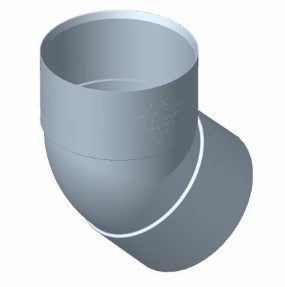 Product image of Bend Dwv Pln ff 100 x 45   