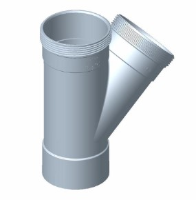 Product image of Junction Dwv Pln ff 100 x 45  (Y)  